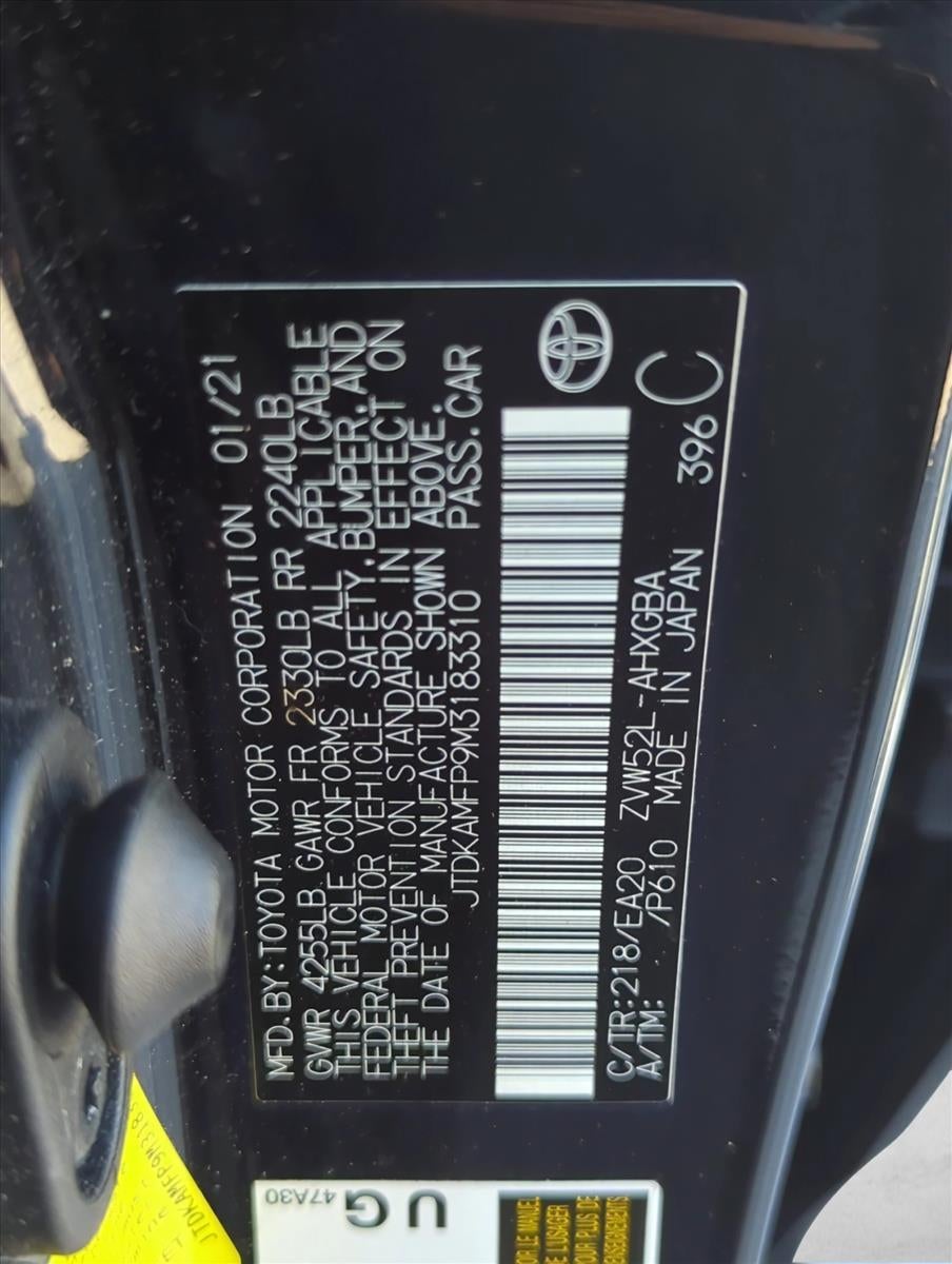 2021 Toyota Prius Prime XLE (Natl)