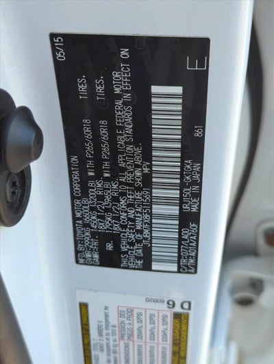 2015 Lexus GX 460 4WD 4dr