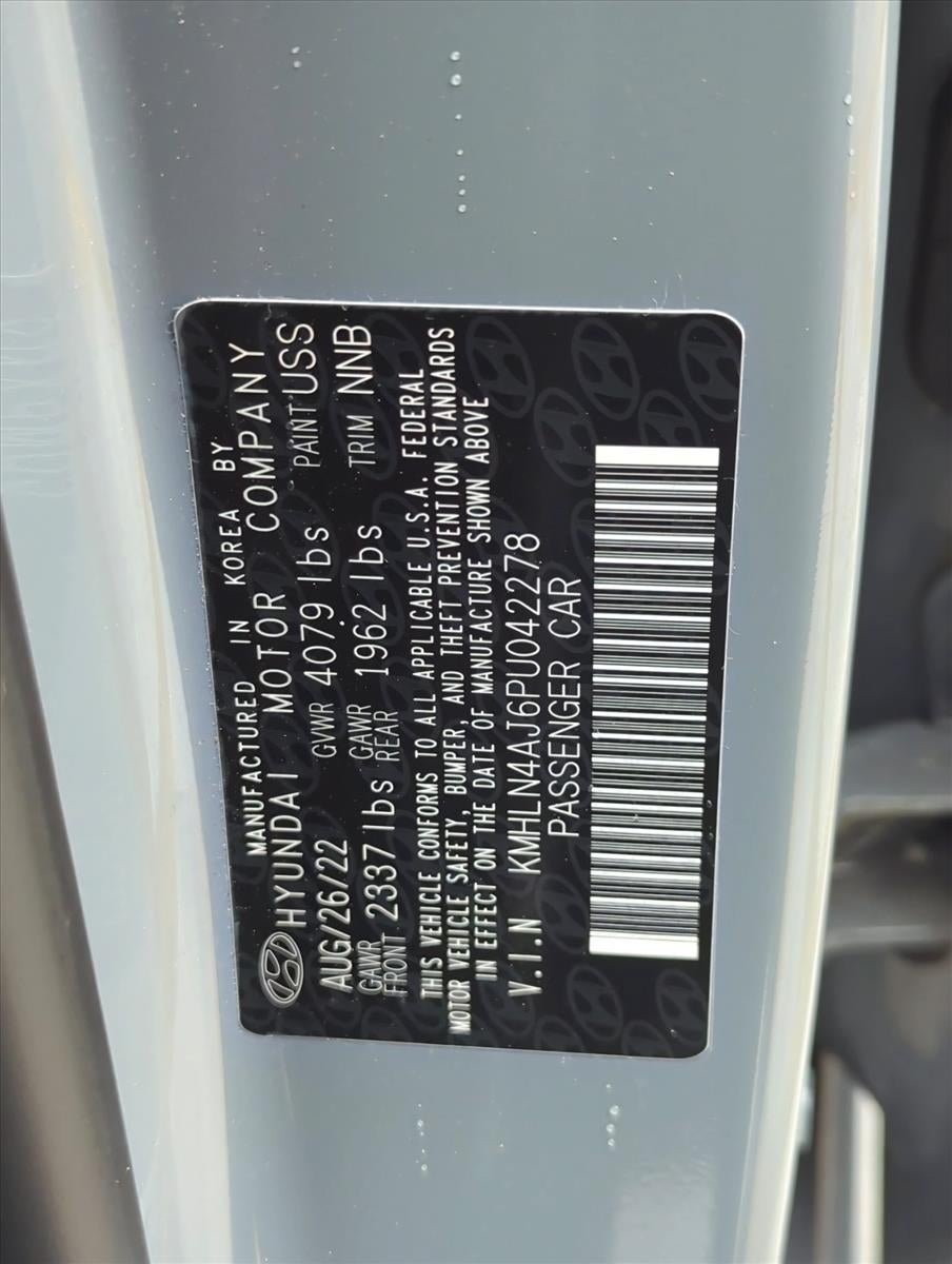 2023 Hyundai ELANTRA Hybrid Limited DCT