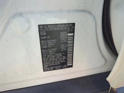 2020 Nissan Rogue FWD SV