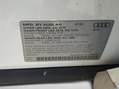 2020 Audi Q5 Premium 45 TFSI quattro