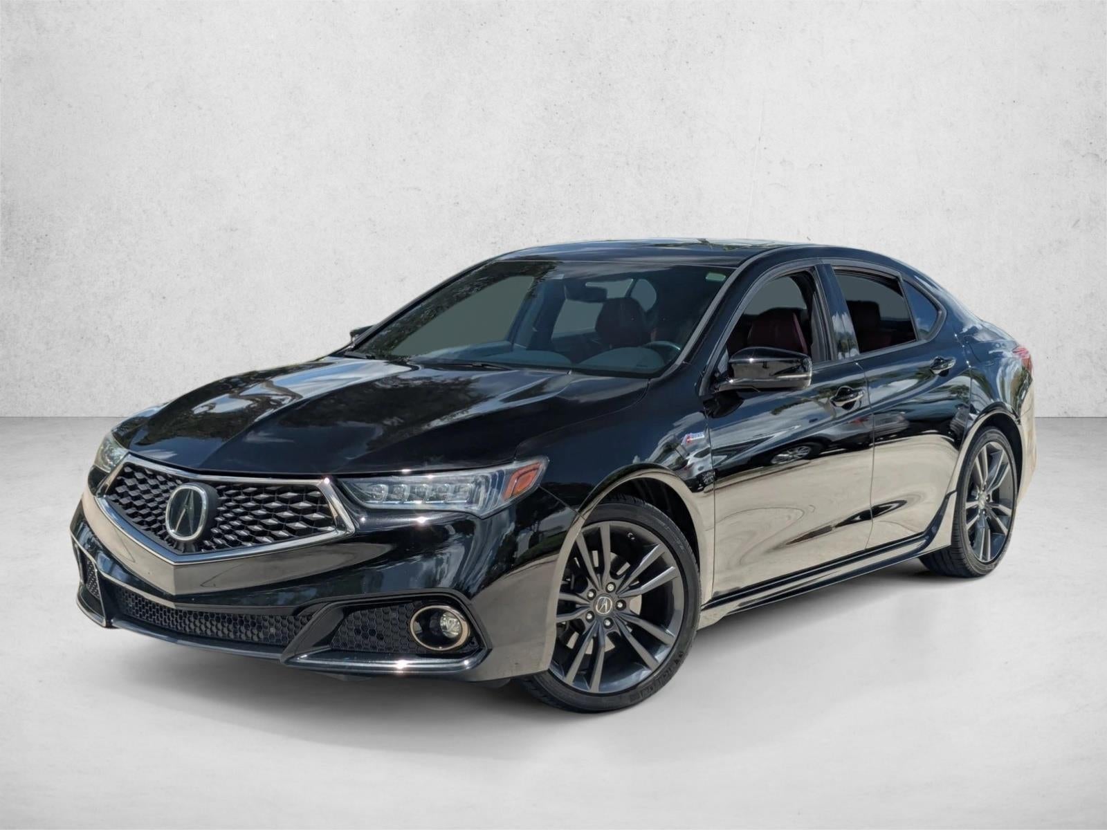 2019 Acura TLX 3.5L FWD w/A-Spec Pkg Red Leather