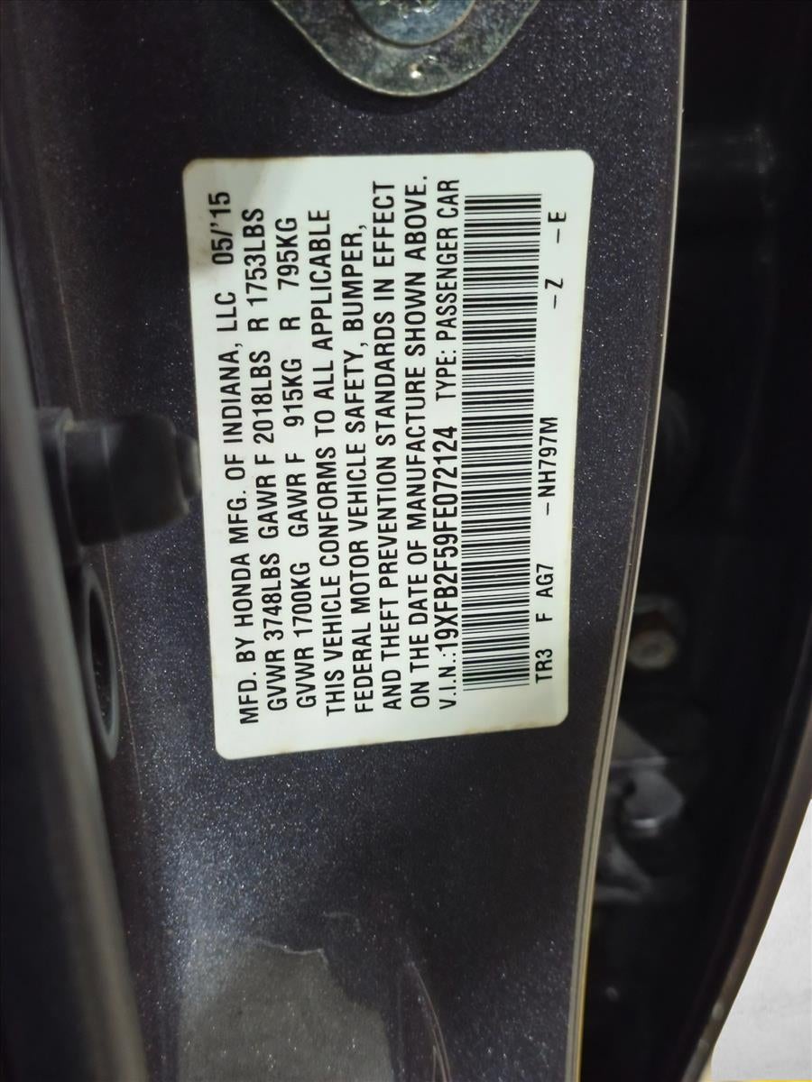 2015 Honda Civic Sedan LX CVT