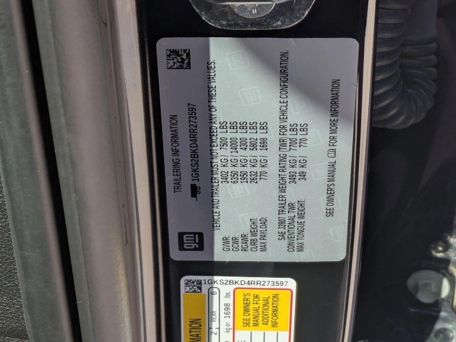 2024 GMC Yukon 4WD 4dr SLT