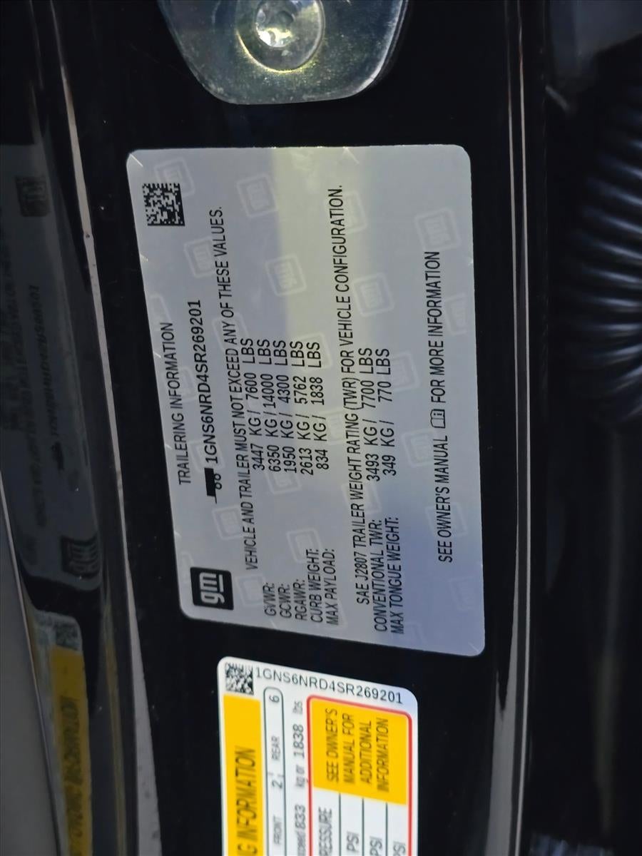 2025 Chevrolet Tahoe 4WD LT