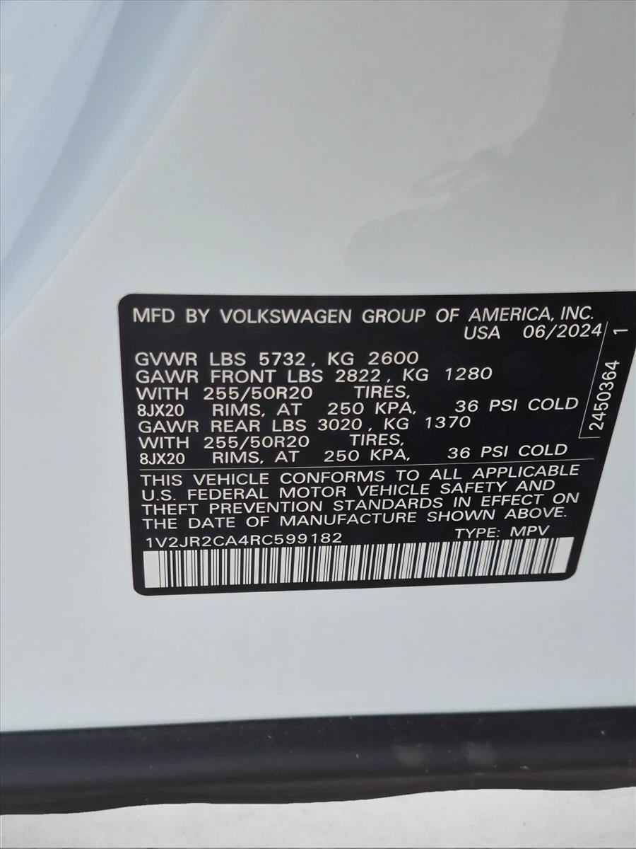 2024 Volkswagen Atlas 2.0T SE w/Technology FWD
