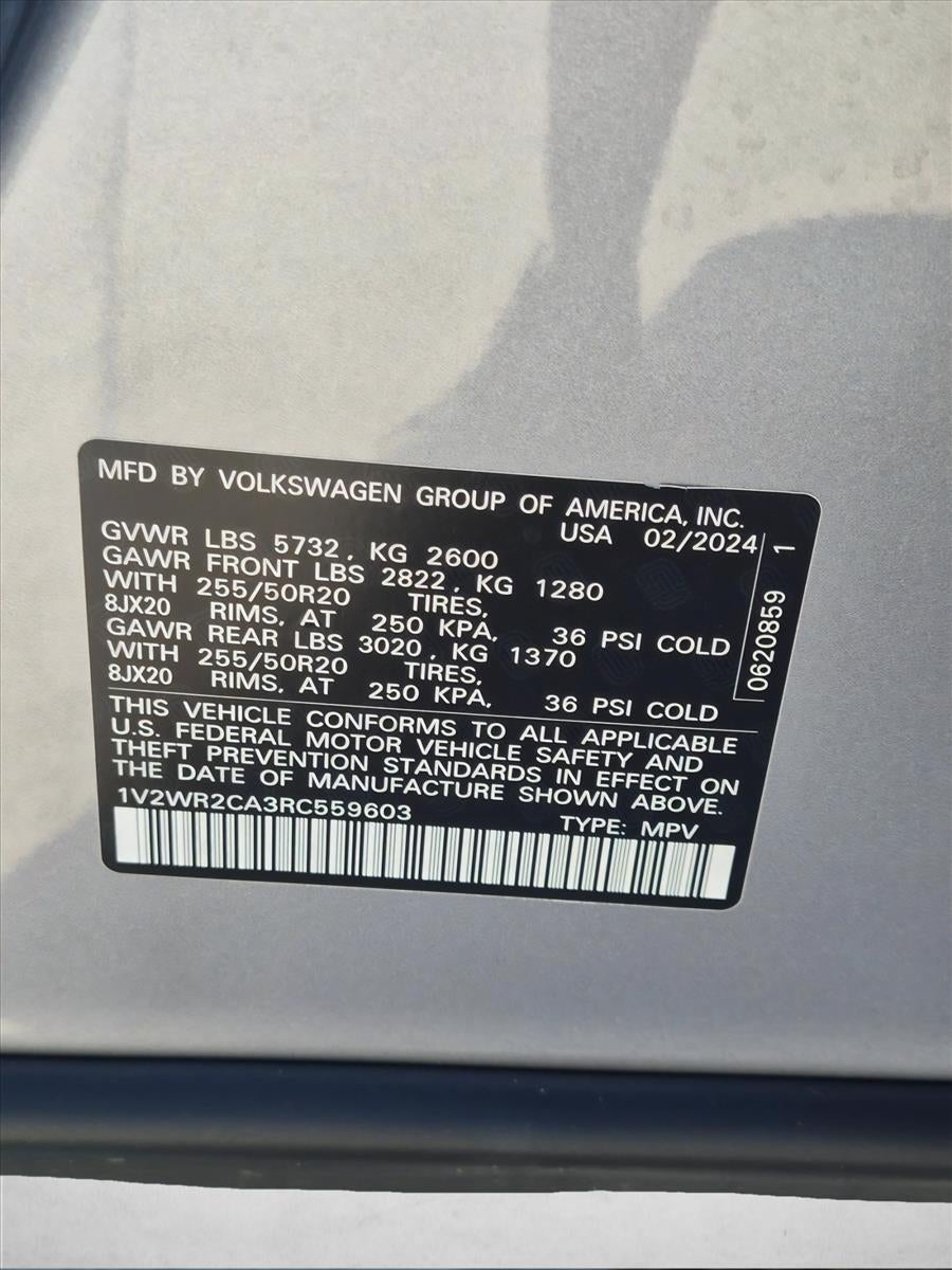2024 Volkswagen Atlas 2.0T SE w/Technology FWD