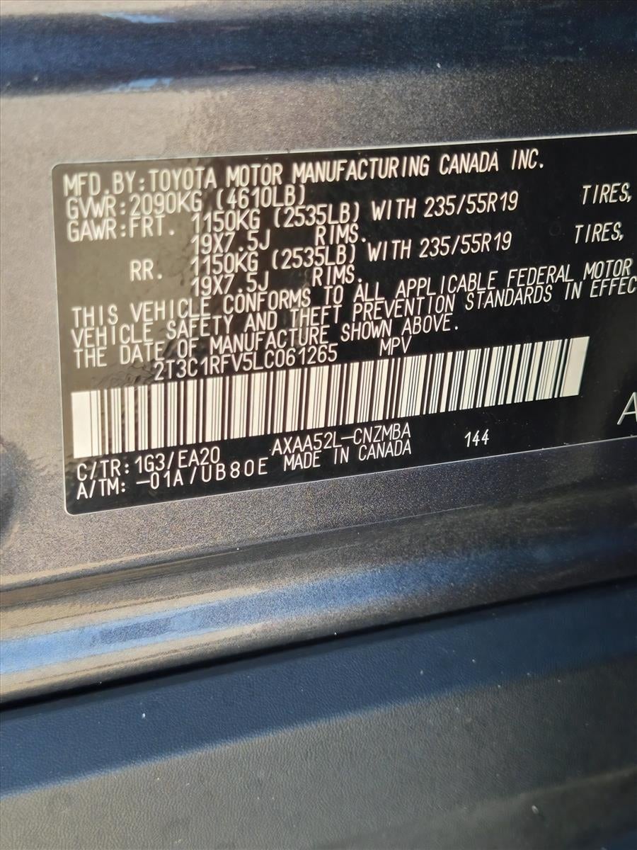 2020 Toyota RAV4 XLE Premium FWD (Natl)