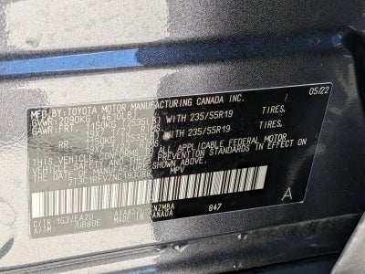 2022 Toyota RAV4 XLE Premium FWD (Natl)