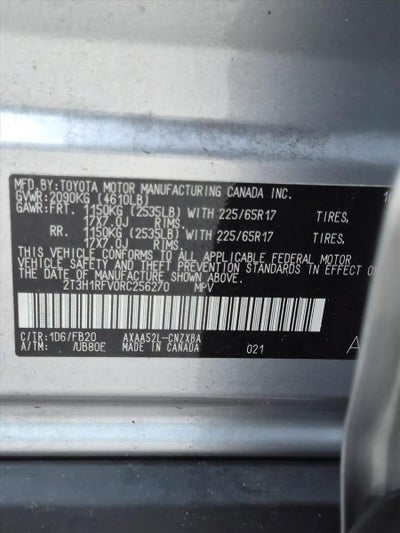 2024 Toyota RAV4 LE FWD (GS)