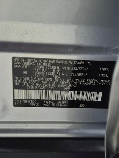 2024 Toyota RAV4 LE FWD (GS)
