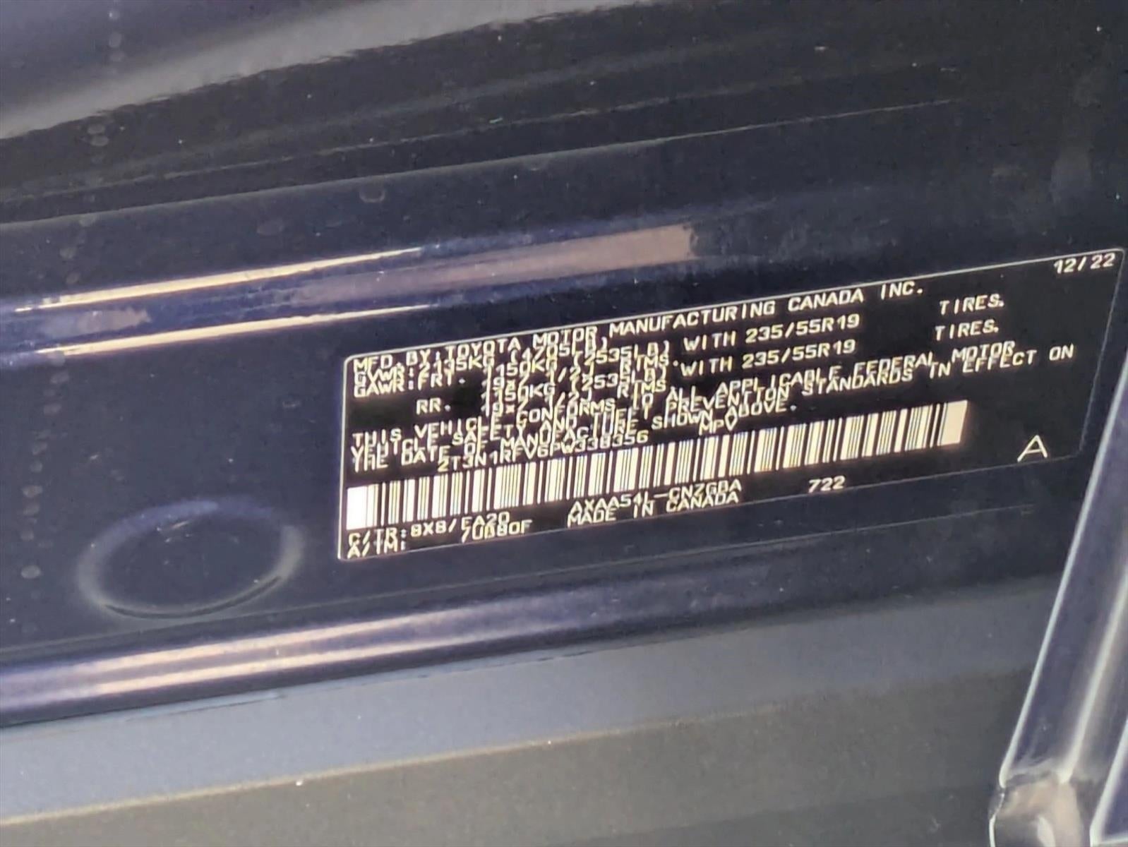 2023 Toyota RAV4 Limited AWD (GS)