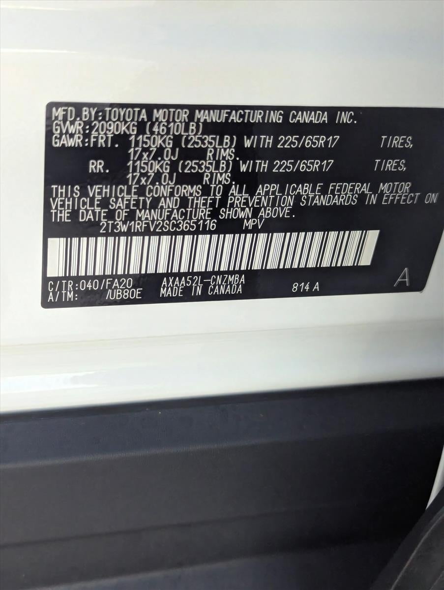 2025 Toyota RAV4 XLE FWD (GS)
