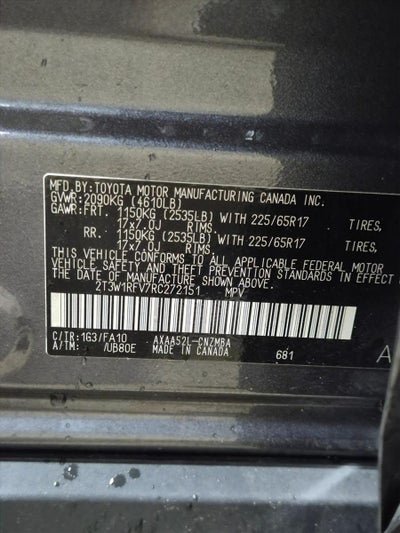 2024 Toyota RAV4 XLE FWD (Natl)