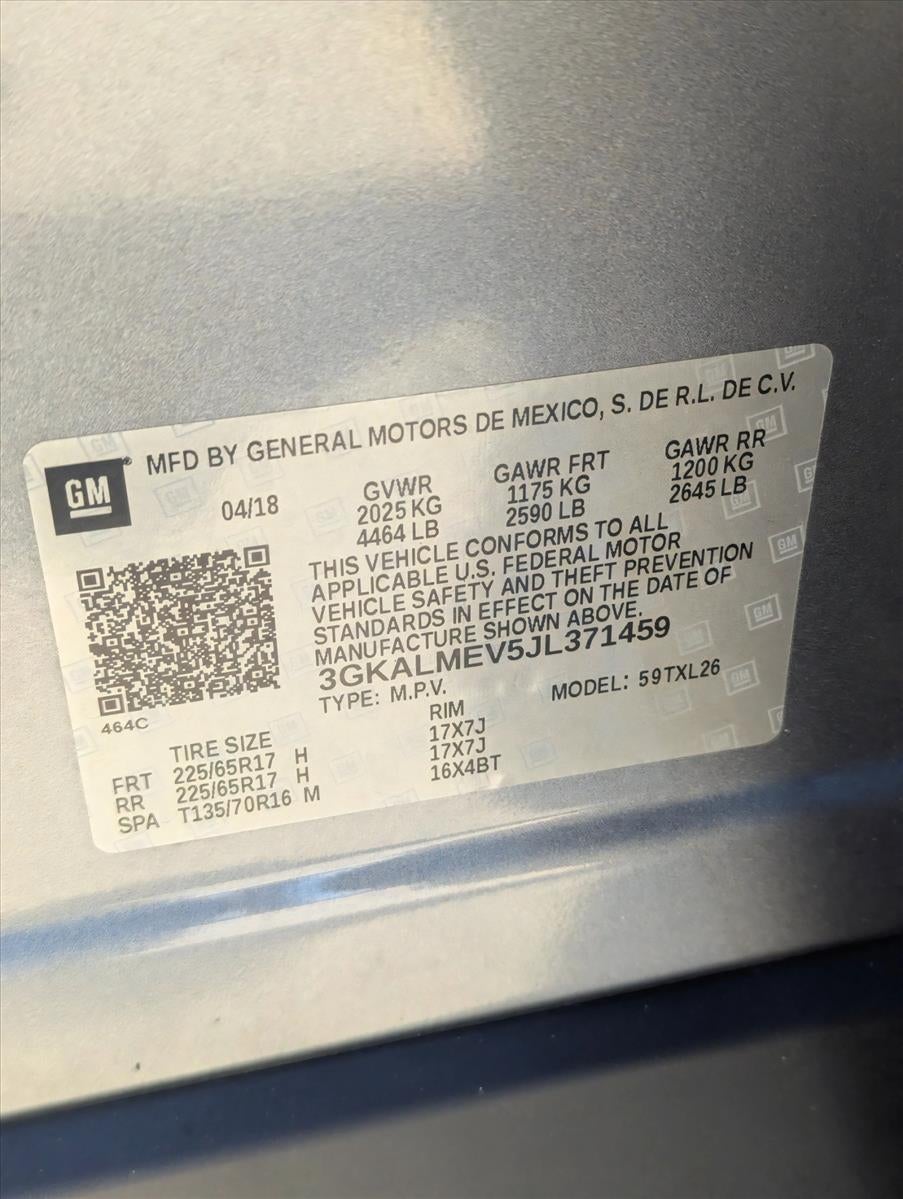 2018 GMC Terrain FWD SLE