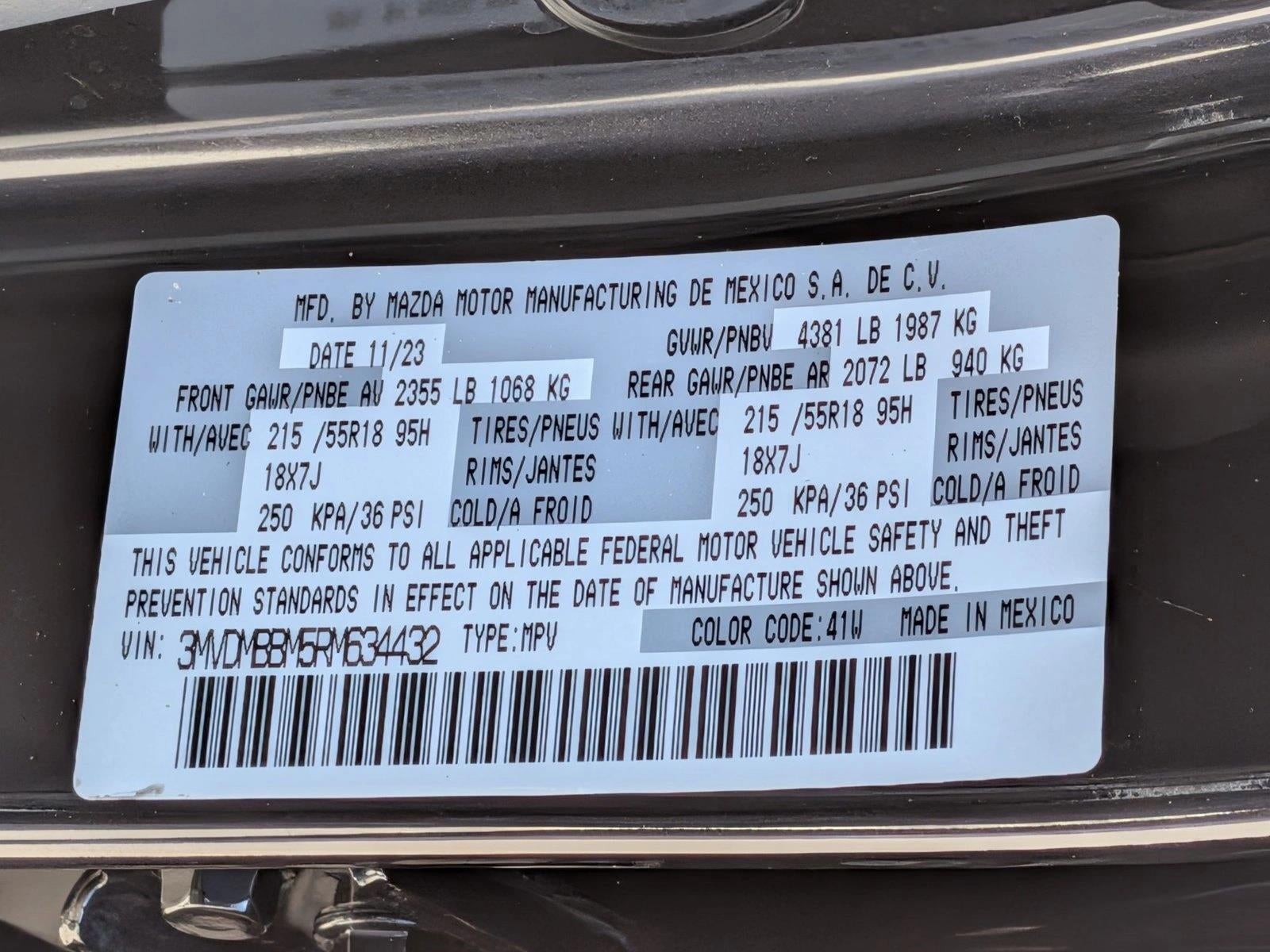 2024 Mazda Mazda CX-30 2.5 S Select Sport AWD
