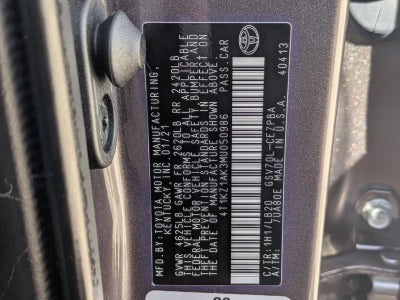 2021 Toyota Camry XSE V6 Auto (SE)