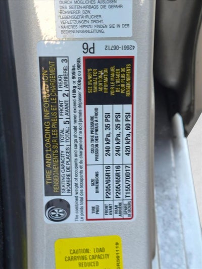 2016 Toyota Camry 4dr Sdn I4 Auto LE (SE)