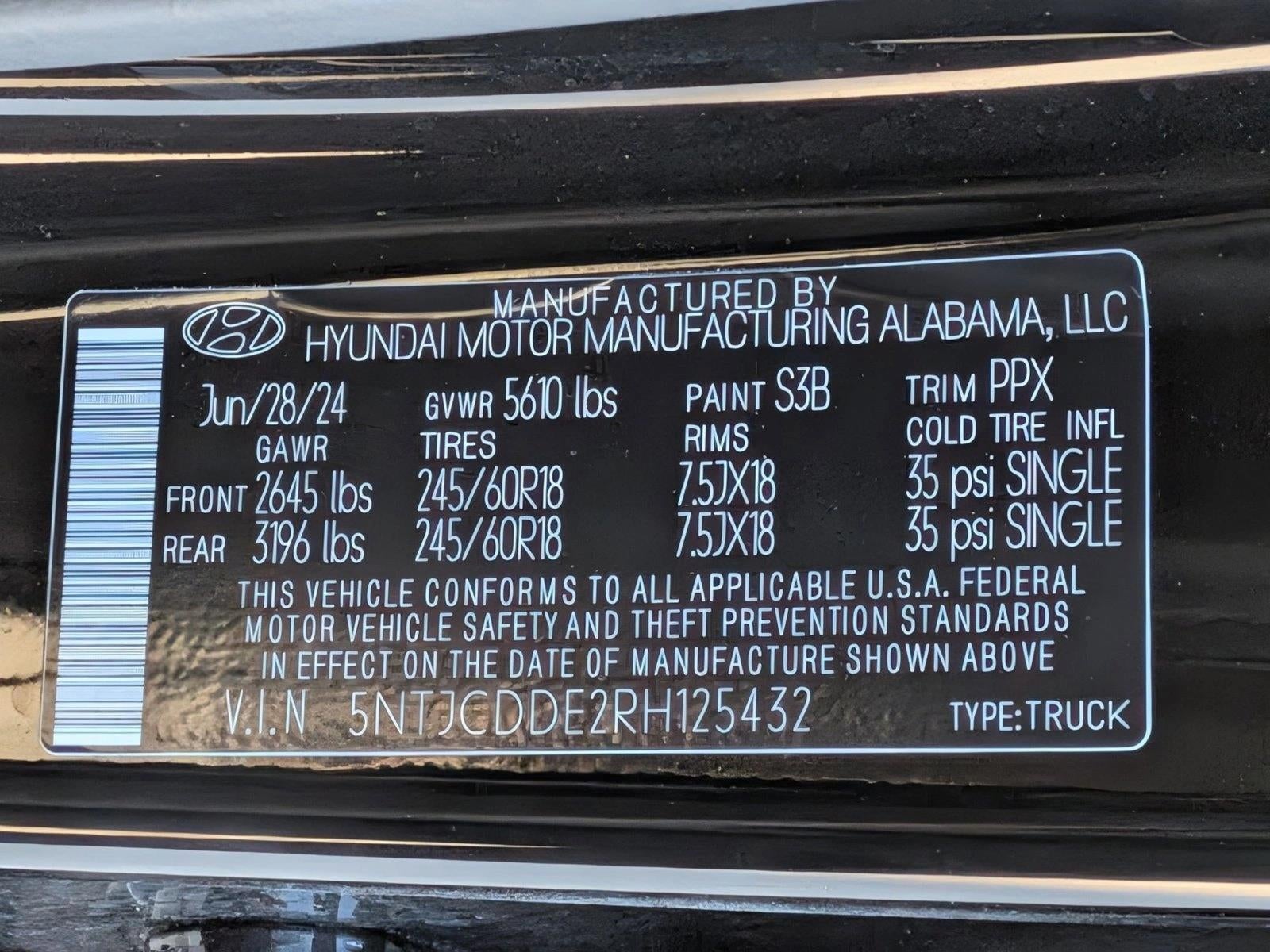 2024 Hyundai SANTA CRUZ SEL AWD