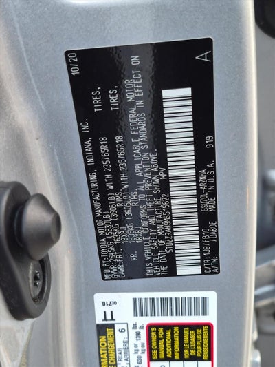 2021 Toyota Highlander LE FWD (GS)