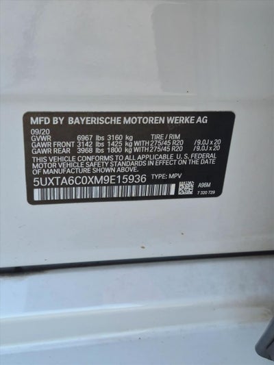 2021 BMW X5 xDrive45e Plug-In Hybrid