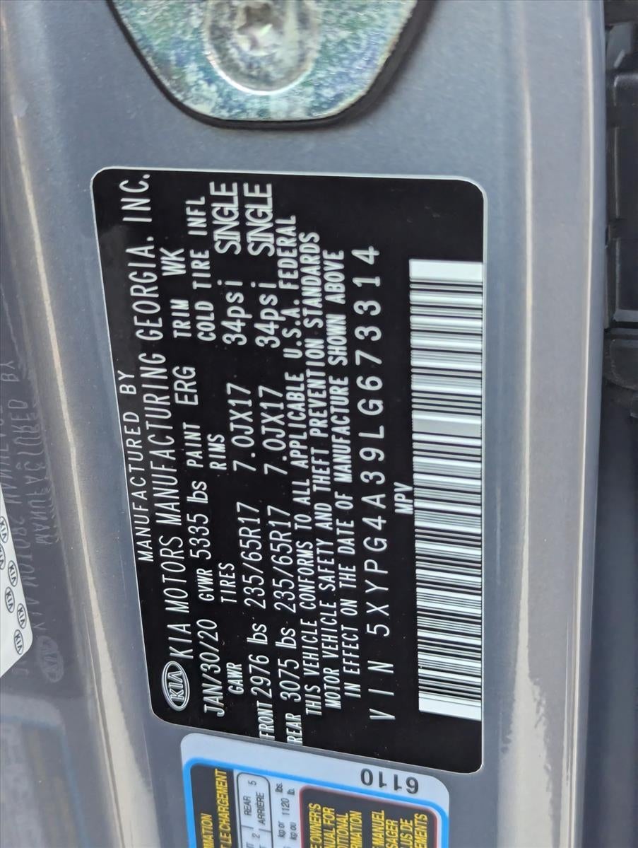 2020 Kia Sorento LX FWD