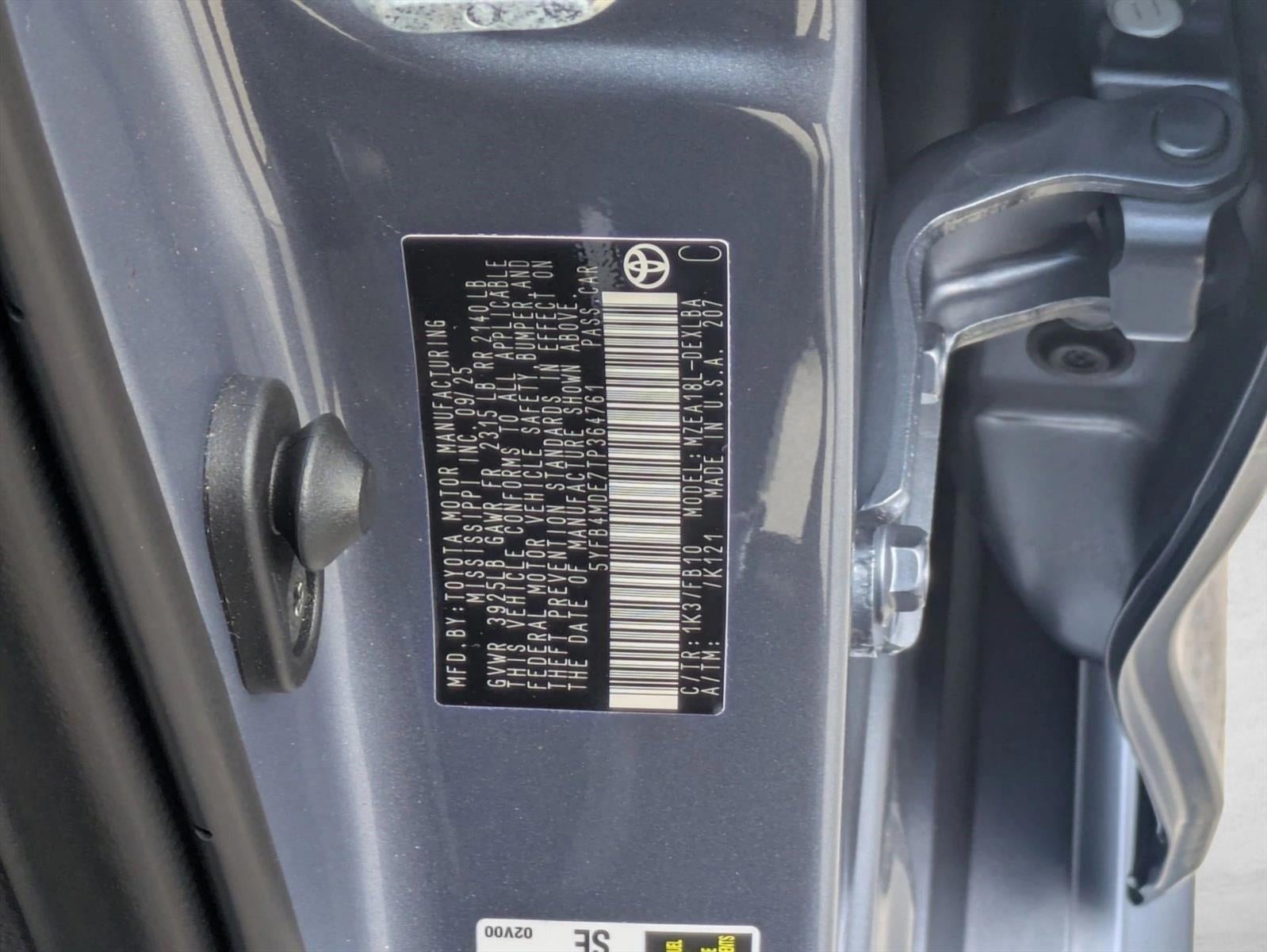 2026 Toyota Corolla LE CVT (Natl)