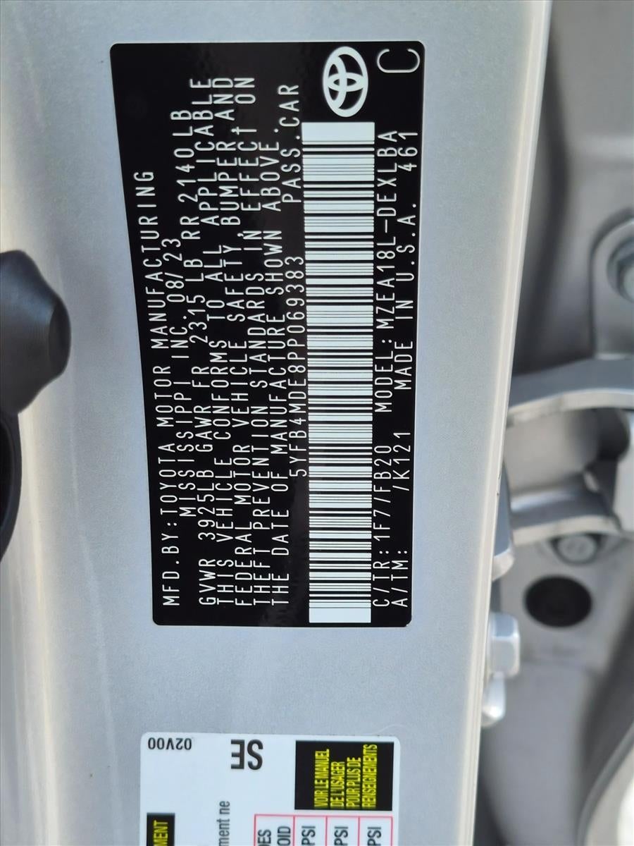 2023 Toyota Corolla LE CVT (Natl)