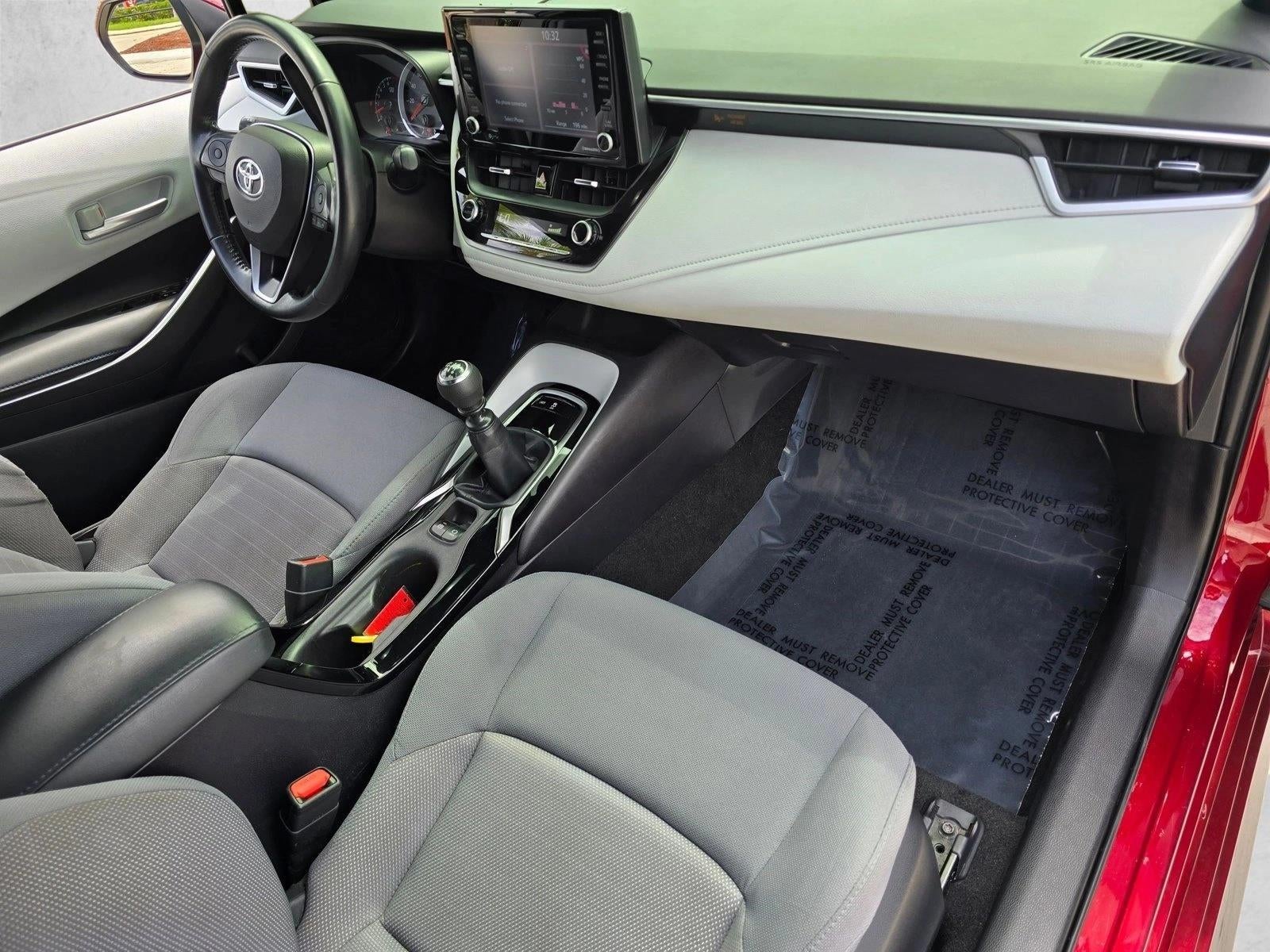 2022 Toyota Corolla SE Manual (Natl)