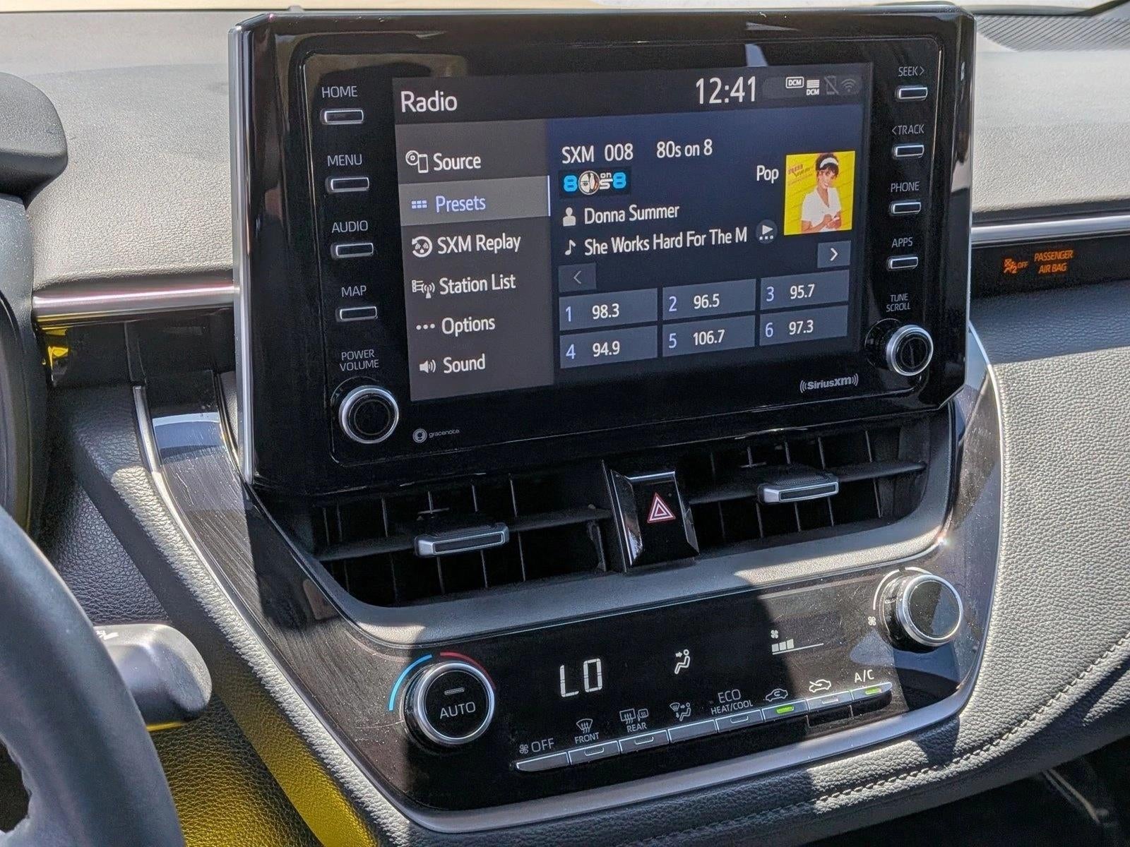 2021 Toyota Corolla SE CVT (Natl)