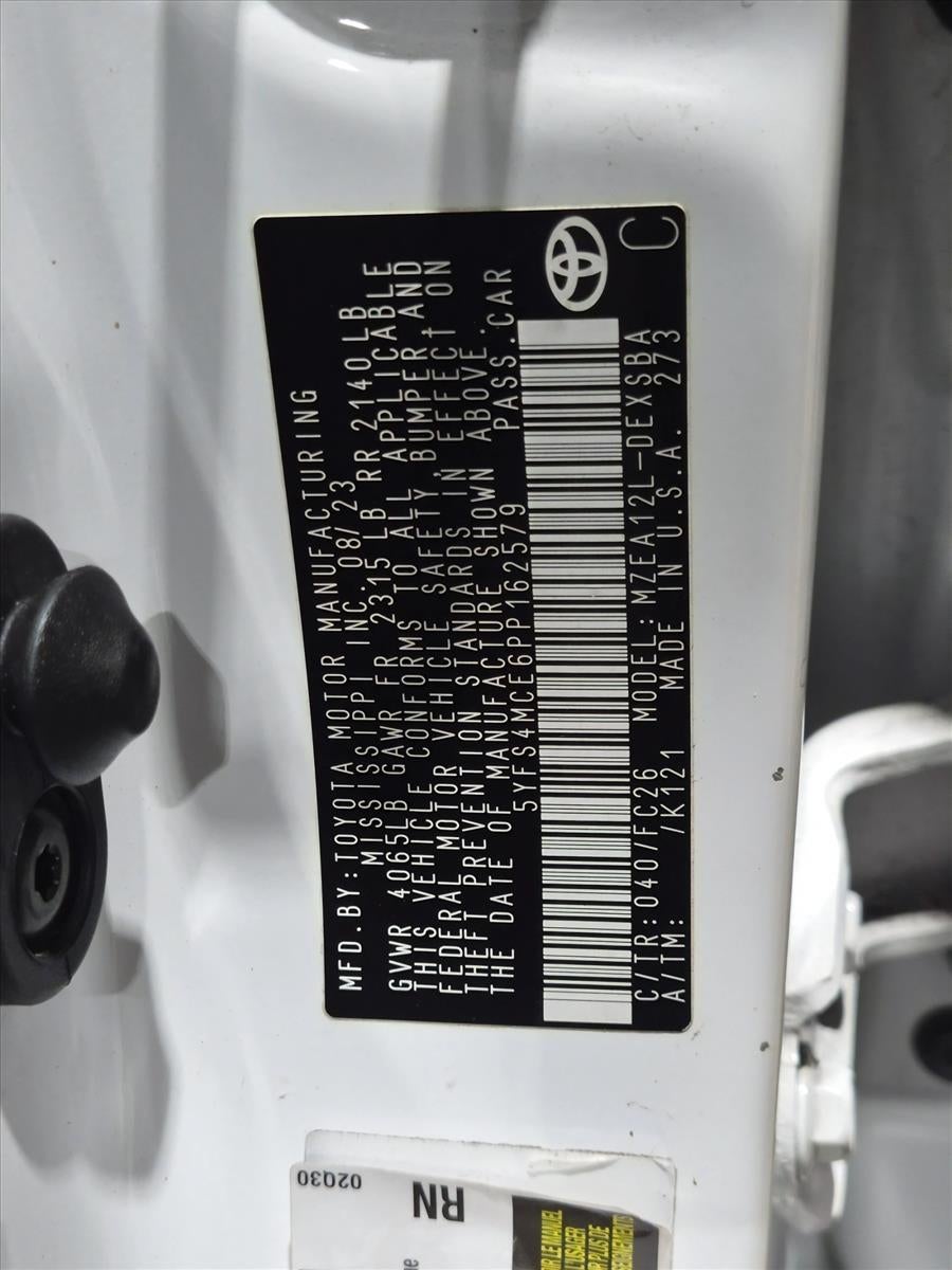2023 Toyota Corolla SE CVT (Natl)