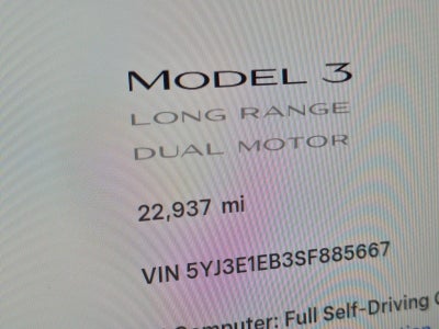 2025 Tesla Model 3 Long Range AWD