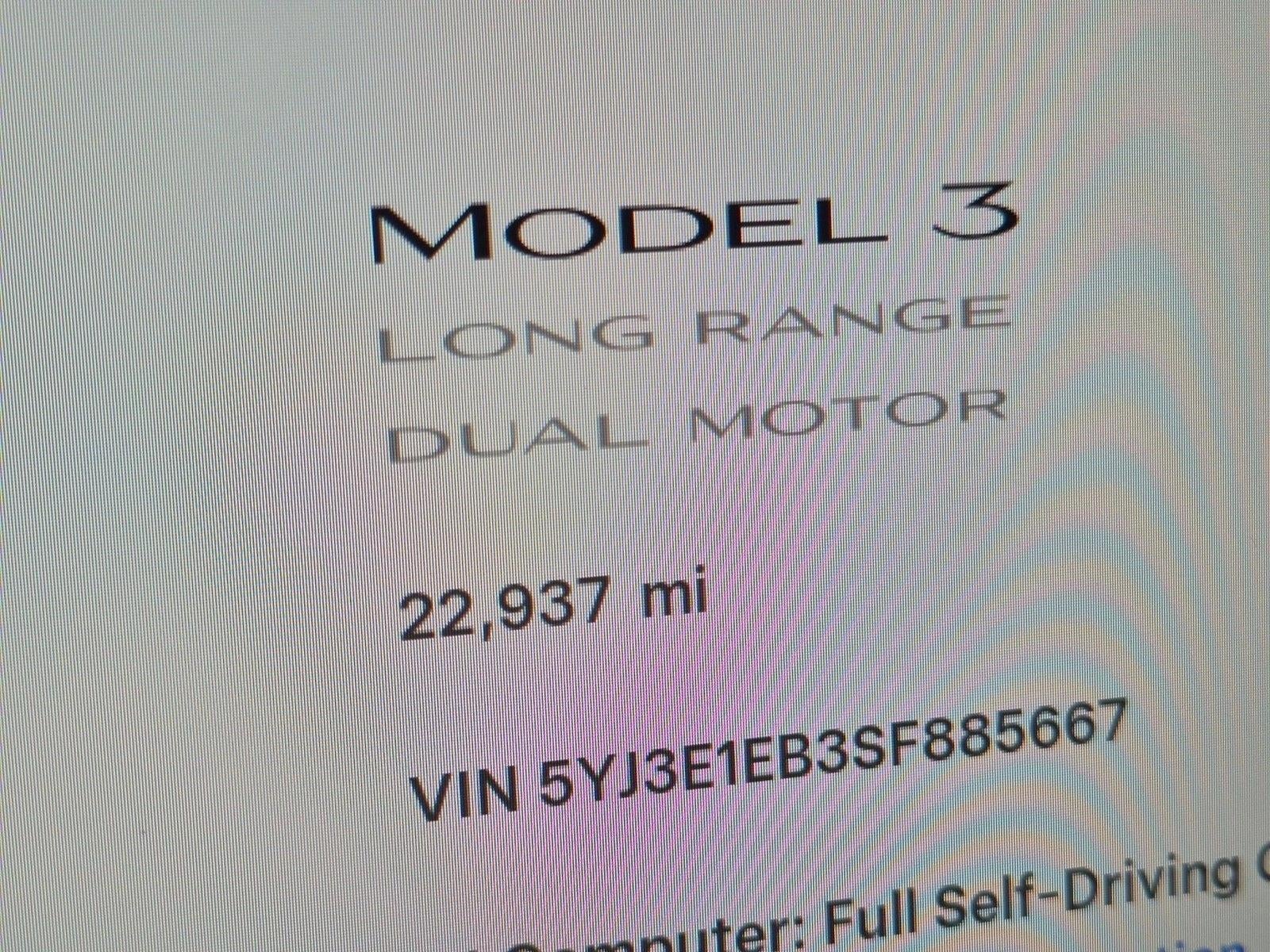 2025 Tesla Model 3 Long Range AWD