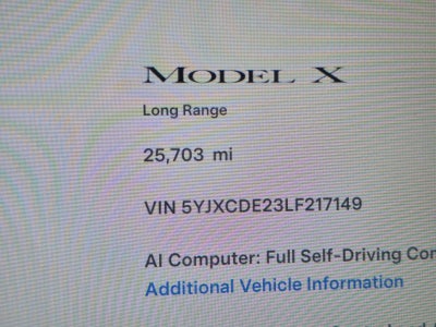 2020 Tesla Model X Long Range AWD *Ltd Avail*