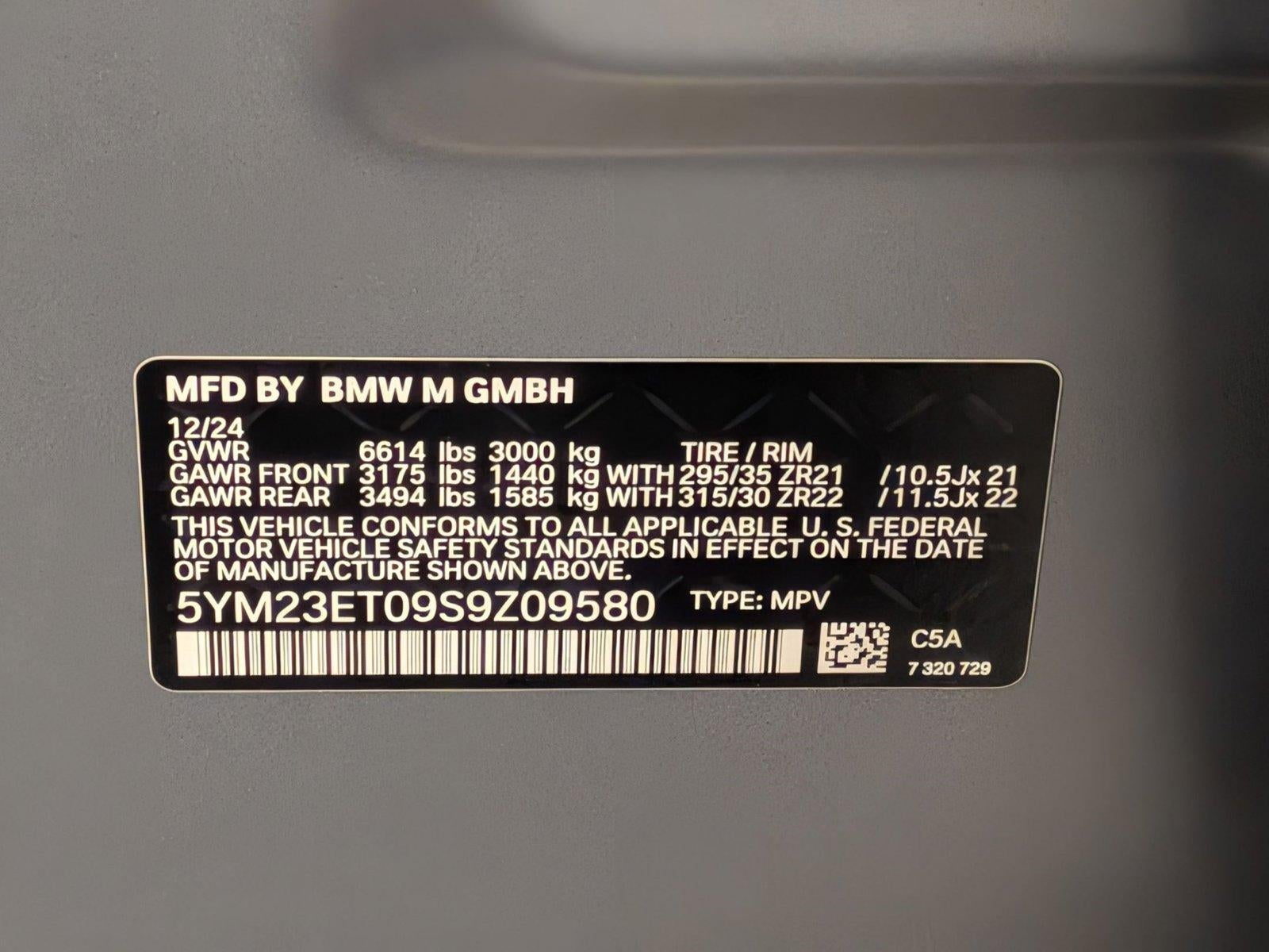 2025 BMW X6 M X6 M Sports Activity Coupe