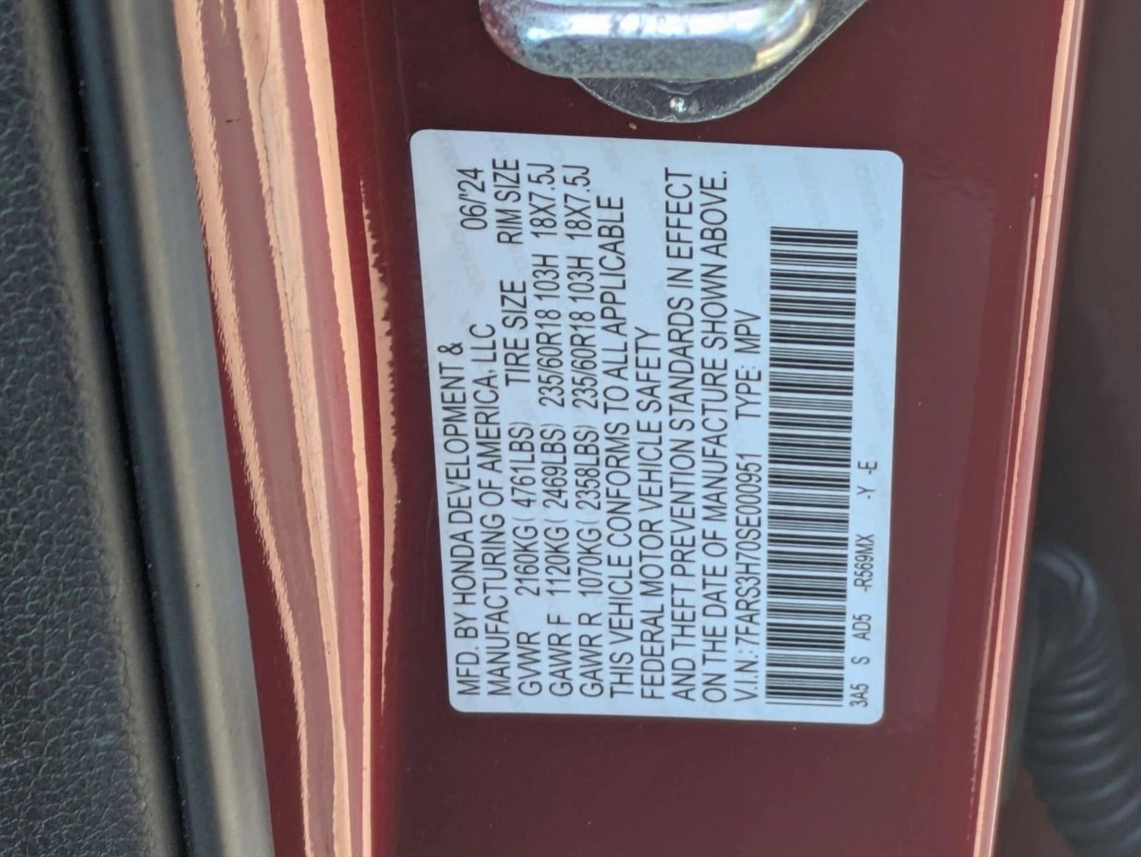 2025 Honda CR-V EX-L 2WD