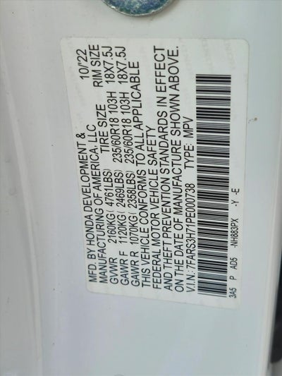 2023 Honda CR-V EX-L 2WD