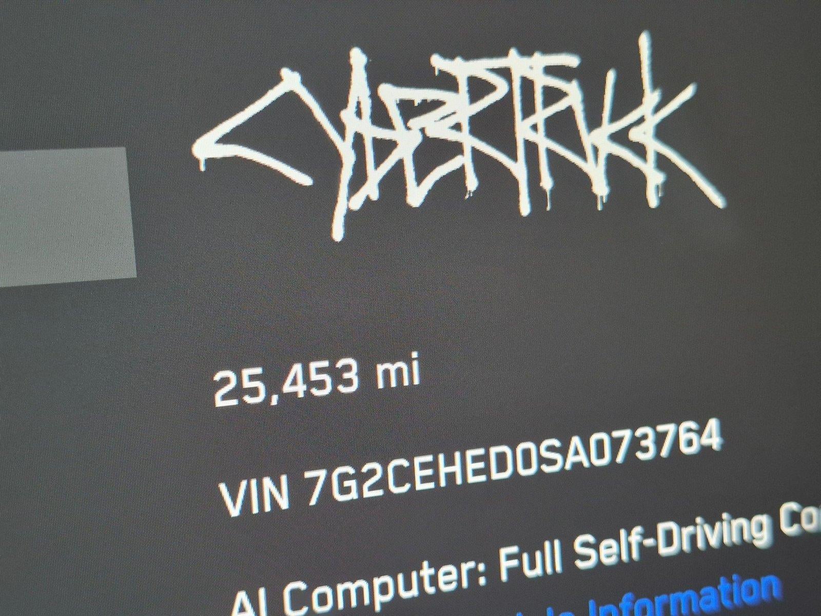 2025 Tesla Cybertruck AWD