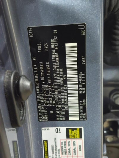 2024 Toyota Corolla Cross Hybrid S 4WD (Natl)