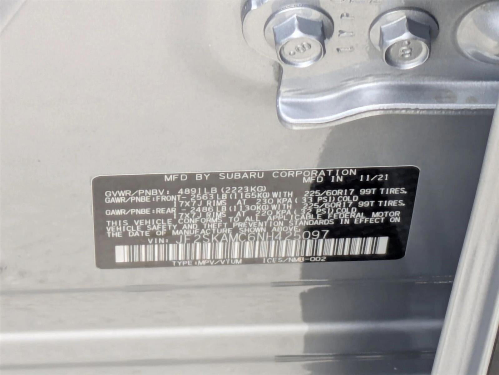 2022 Subaru Forester Wilderness CVT