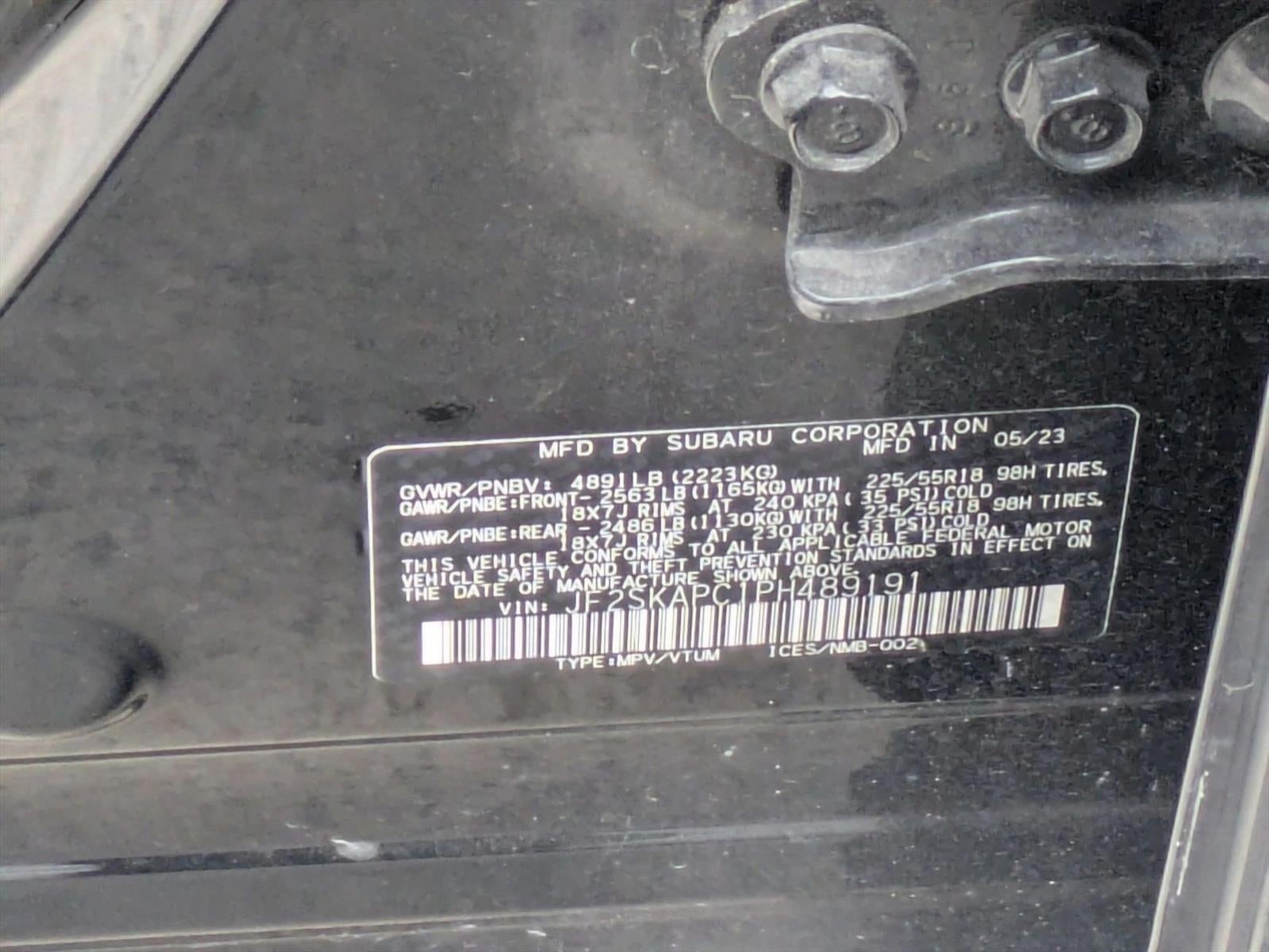 2023 Subaru Forester Limited CVT