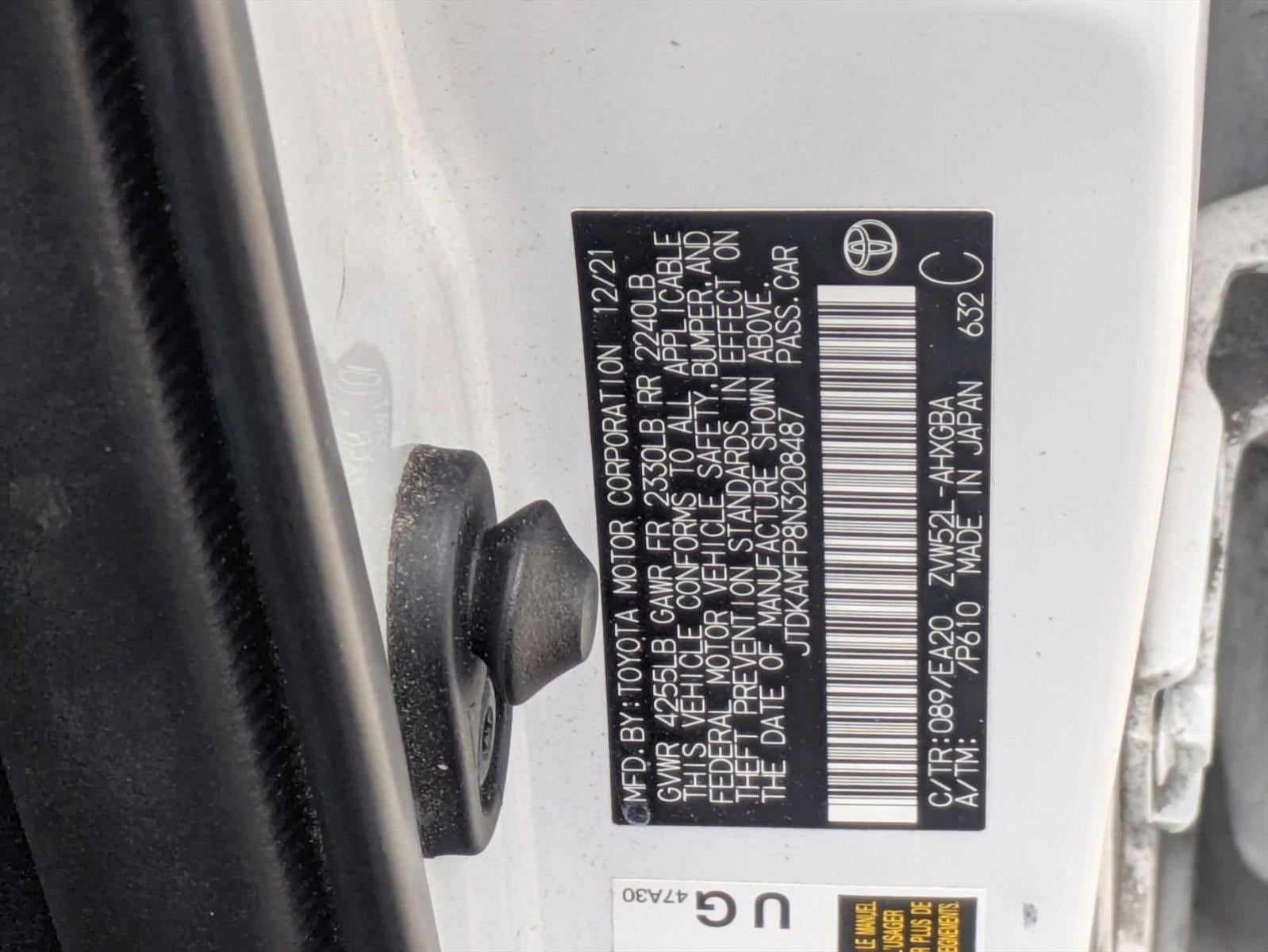 2022 Toyota Prius Prime XLE (Natl)