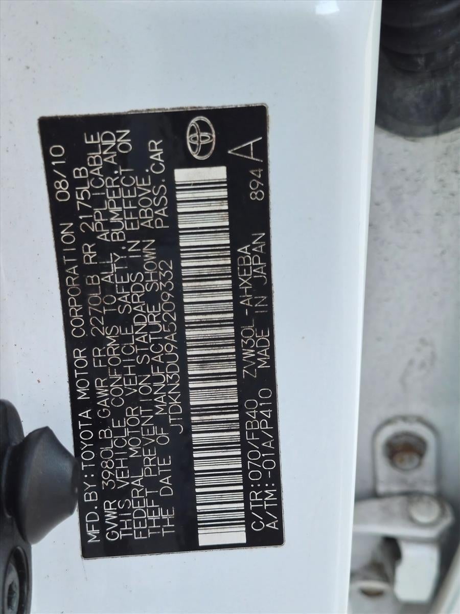 2010 Toyota Prius 5dr HB III (Natl)
