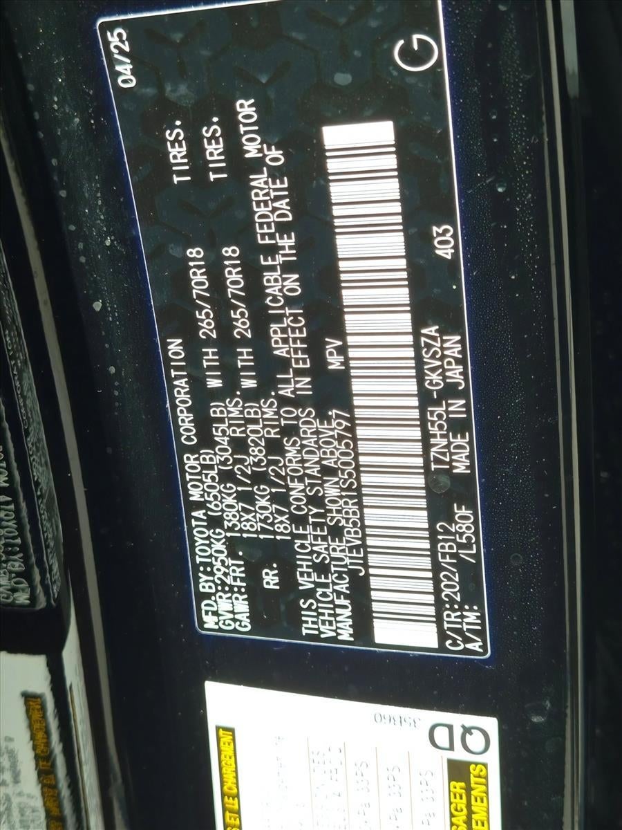 2025 Toyota 4Runner Hybrid TRD Off Road 4WD (Natl)