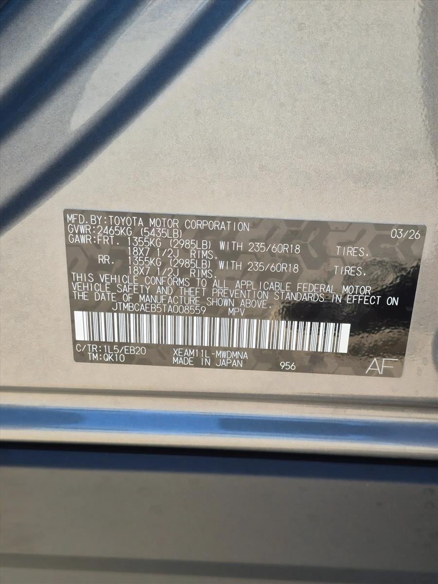 2026 Toyota bZ XLE Plus FWD (Natl)