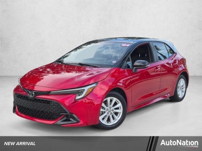 2024 Toyota Corolla Hatchback SE CVT (Natl)