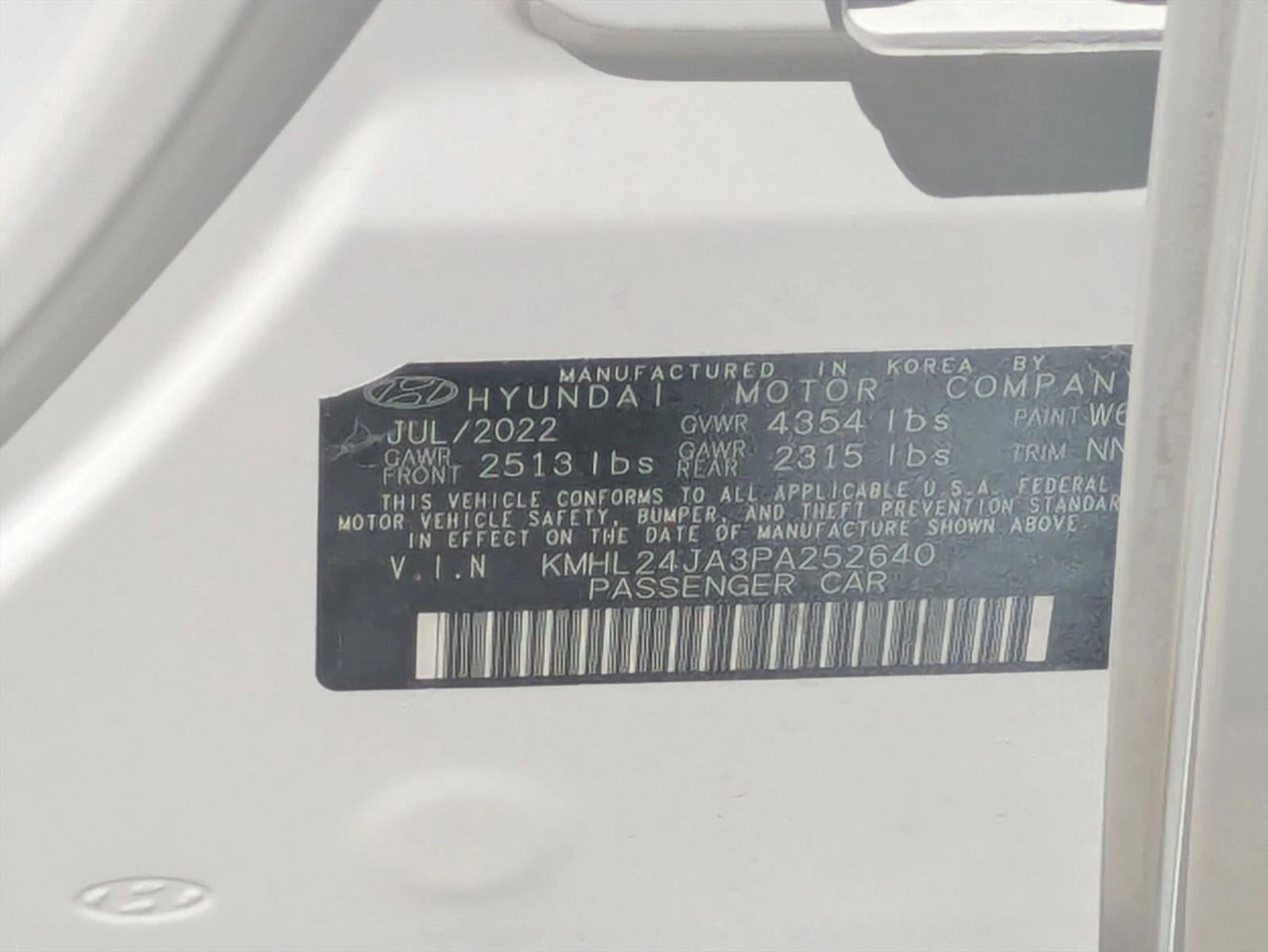 2023 Hyundai SONATA SE 2.5L *Ltd Avail*