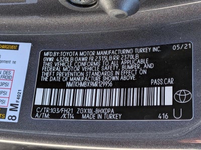 2021 Toyota C-HR LE FWD (Natl)