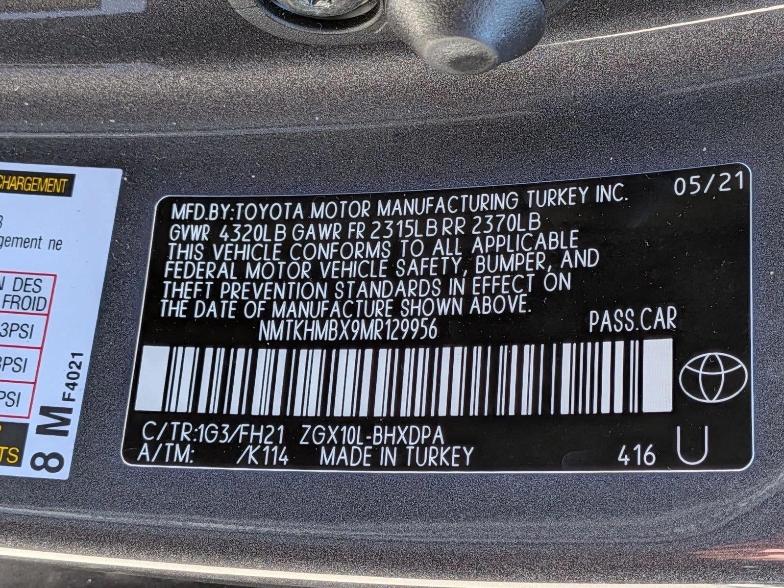 2021 Toyota C-HR LE FWD (Natl)
