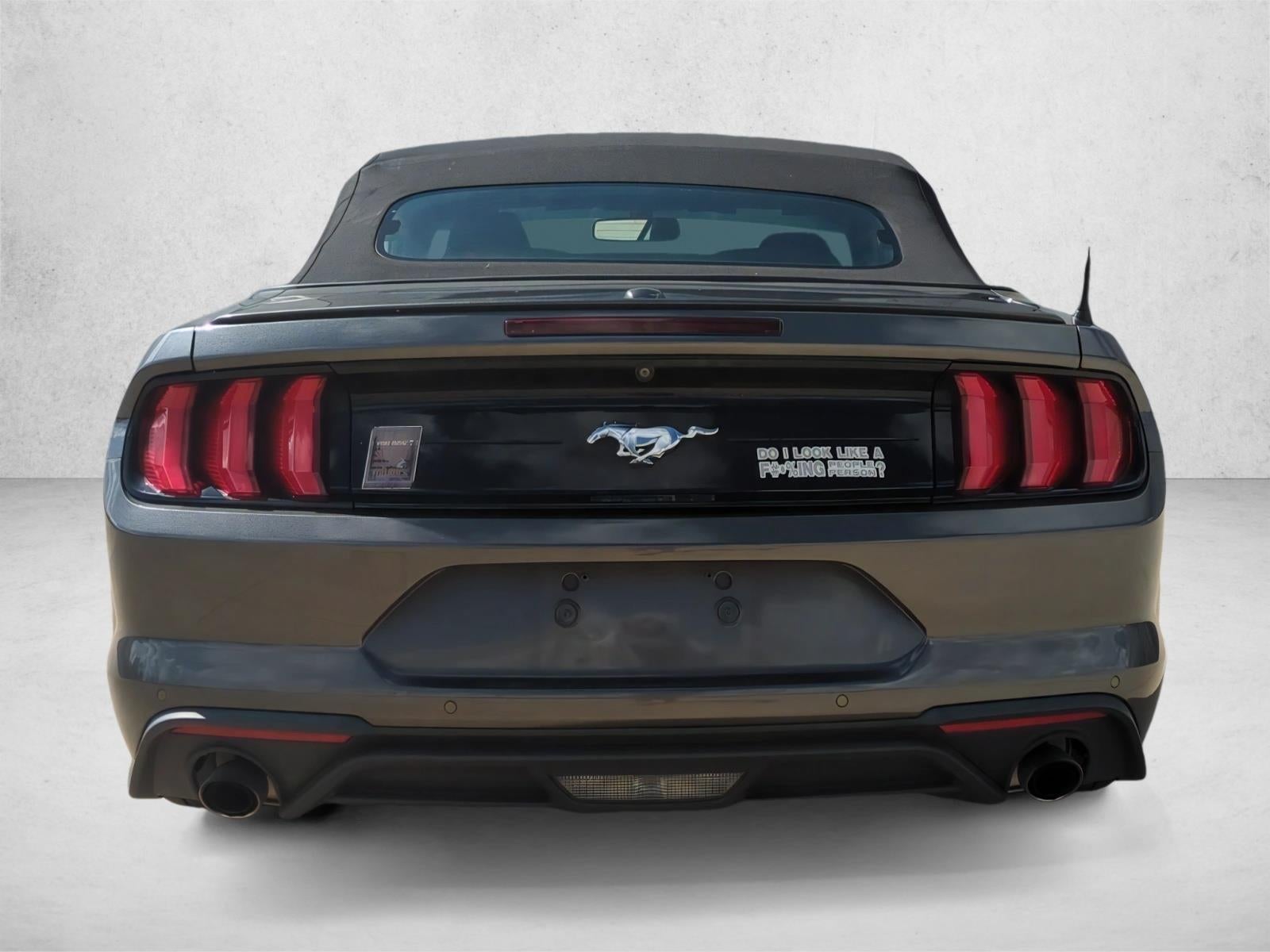 2018 Ford Mustang EcoBoost Convertible